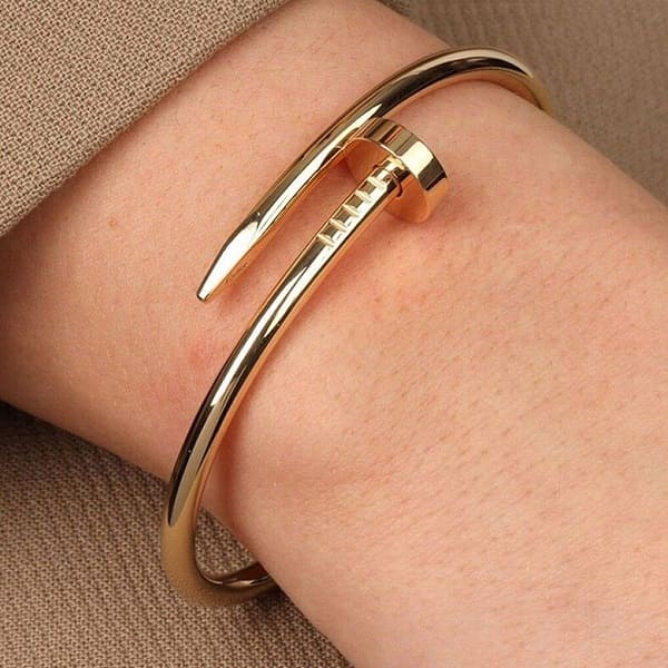 Women Gold-Plated Cuff Bracelet