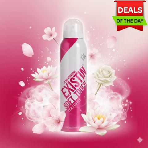 Deals of the Day| Existin Soft Touch Deodorant 170ML for unisex