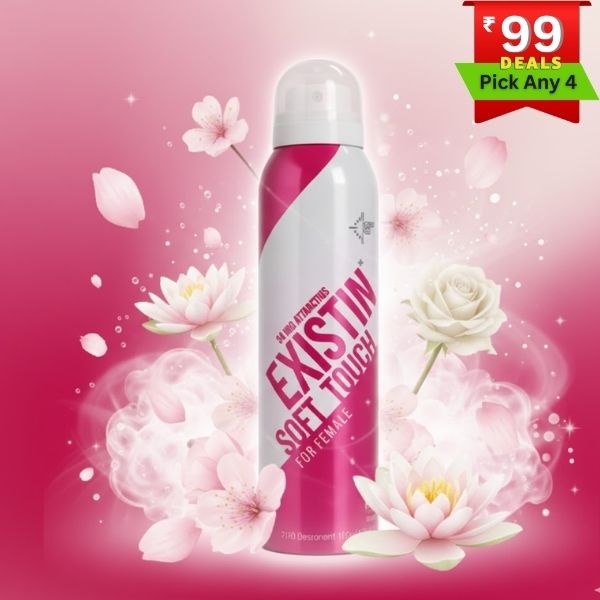 ₹99 Deals|Existin Soft Touch Deodorant for unisex
