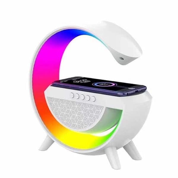 G Shape Wireless Bluetooth Charger Speaker Multifunctional ( Free :-Deodorant ) - My Store