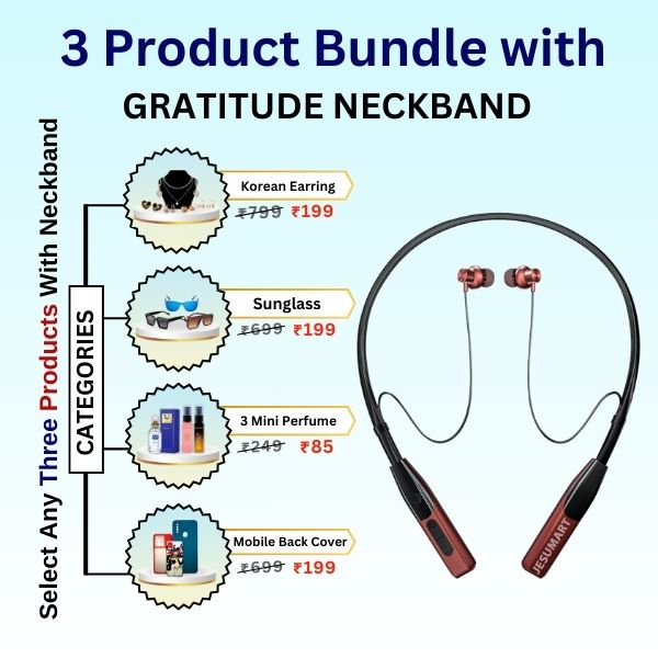 GRATITUDE Neckband With FREE GIFT ( ₹ 599 )