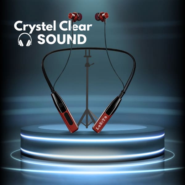 PACK OF 2| Neckbands LoSito Gratitude Neckband Bluetooth 5.4 | 0H Playtime | Deep Bass