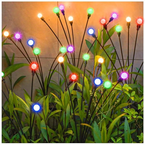 LED Solar Garden Light, Solar Firefly Warm White Garden Light - My Store