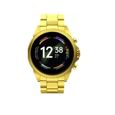 Gold Stainless Steel Body Bluetooth Calling Smartwatch for Men (Gen-6)