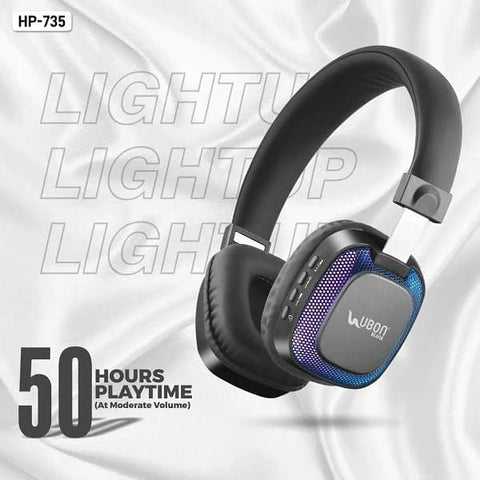 UBON HP-735 Wireless Bluetooth Headphones| 50 Hours Playtime |Deep Bass