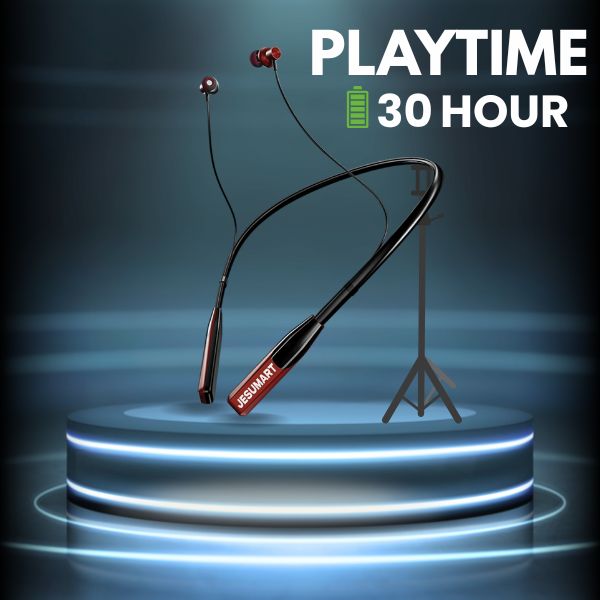 PACK OF 2| Neckbands Jesumart Gratitude Bluetooth Neckband – Long Playtime, Deep Bass