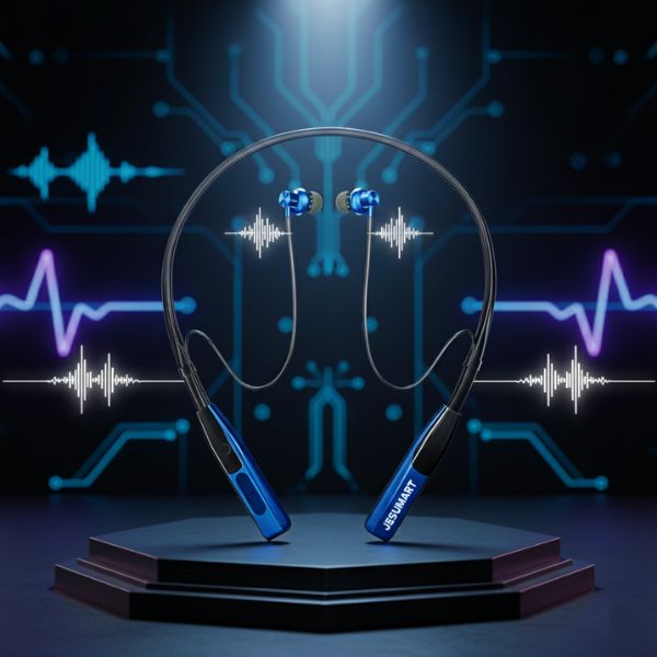 PACK OF 2| Neckbands Jesumart Gratitude Bluetooth Neckband – Long Playtime, Deep Bass