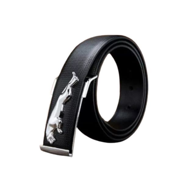 Men Casual Jaguar Black Belt