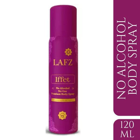 Lafz Iffet, No Alcohol No Gas, Premium Body Spray For Women