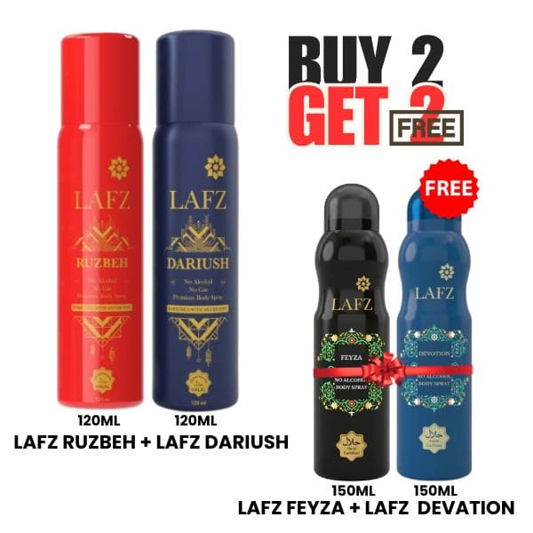 BUY2 GET2 :- Lafz Ruzbeh + Dariush Free Lafz Feyza + Devotion