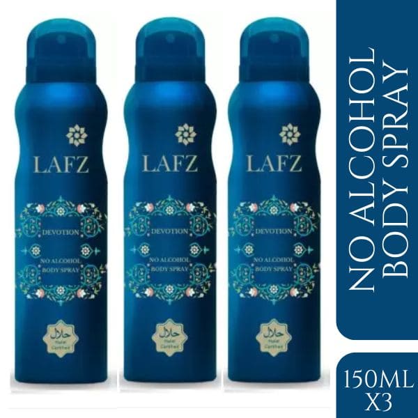 Lafz Devotion No Alcohol Deodorant Body Spray For Women