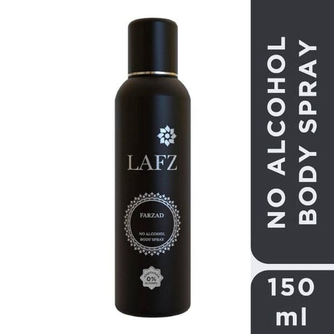 Lafz Farzad No Alcohol Body Spray For Men, 150 ml