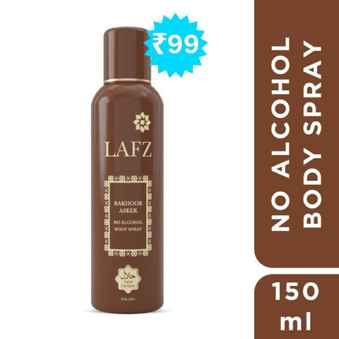 Lafz Bakhoor Aseer No Alcohol No Gas Premium Body Spray