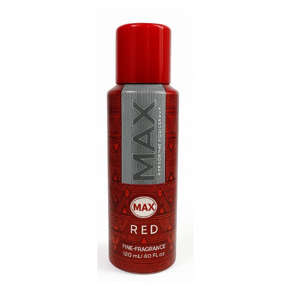 MAX Red Body Spray for unisex