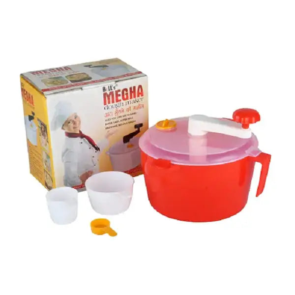 Dough Maker Machine Non Electric with 3 Cup (Atta Maker)