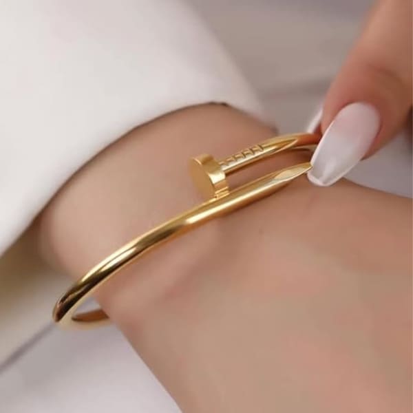 Women Gold-Plated Cuff Bracelet