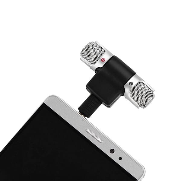 Mini Stereo Microphone Mic 3.5mm For Laptop, Camera, Vlogging - My Store