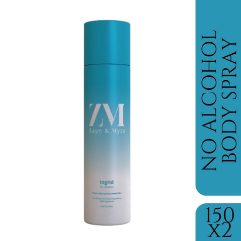 ZM Zayn & Myza Ingerd No Alcohol Body Spray - For Men & Women