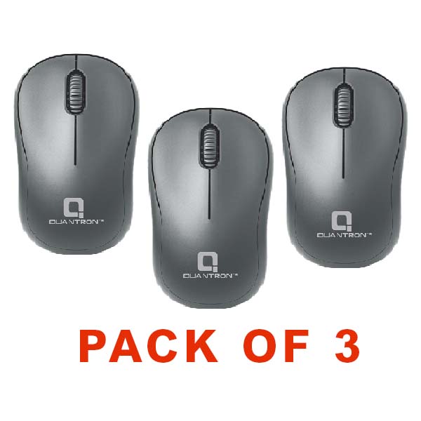 Quantron QMU-530 Wireless Mouse | 10M Range, Auto Sleep & Ergonomic Design