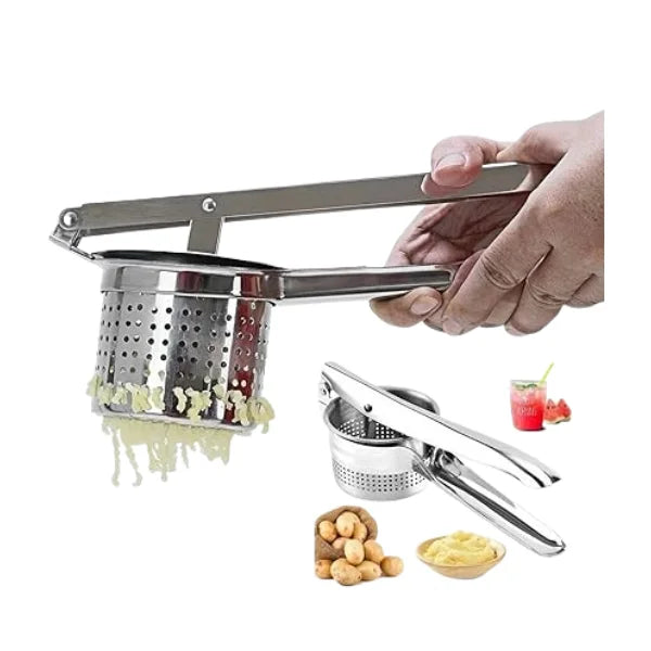 Stainless Steel Potato Ricer & Masher Fruit and Vegetable Juicer - My Store