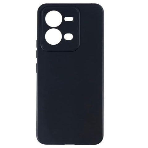 Realme C35 Silicone Back Cover (Black) | Soft, Flexible &amp; Shockproof
