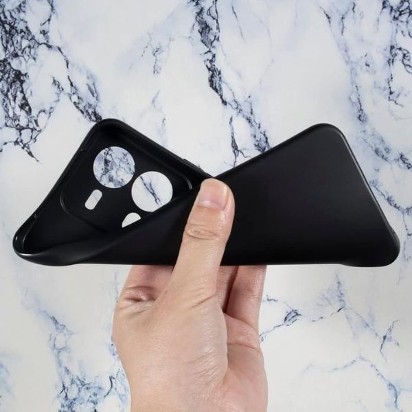 Realme C35 Silicone Back Cover (Black) | Soft, Flexible &amp; Shockproof