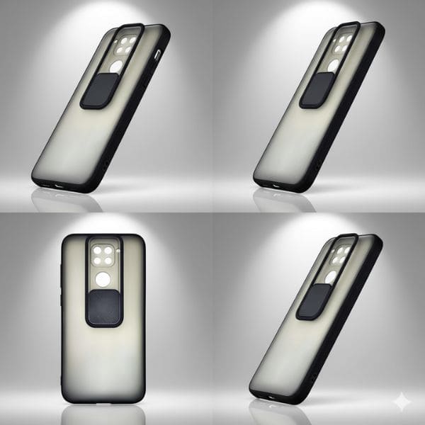 Premium Soft Silicone Mobile Back Cover for REDMI NOTE 9