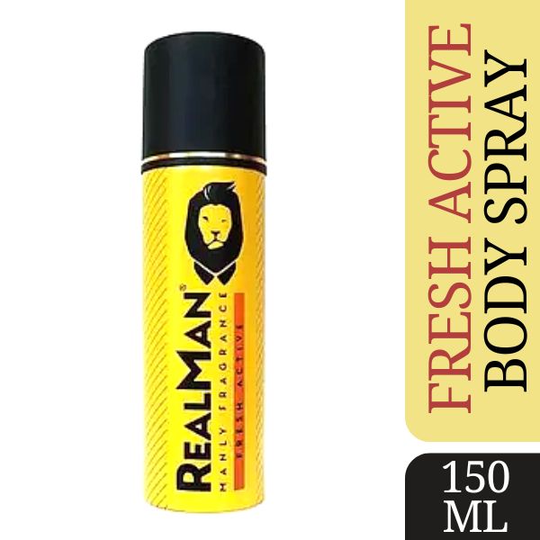 Real Man Fresh Active Deodorant 150Ml
