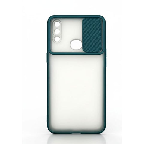 Premium Transparent Matte Back Cover for Samsung M01