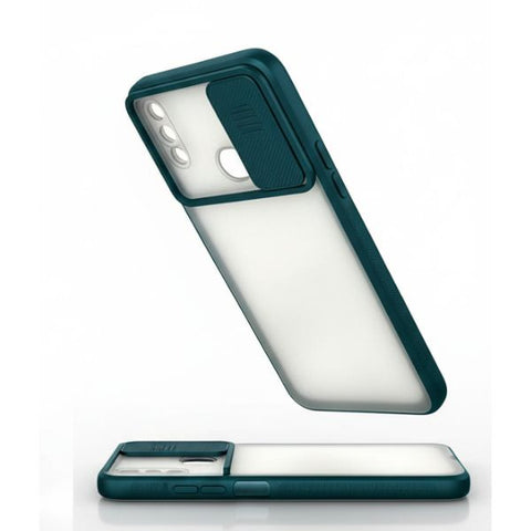 Premium Transparent Matte Back Cover for Samsung M01