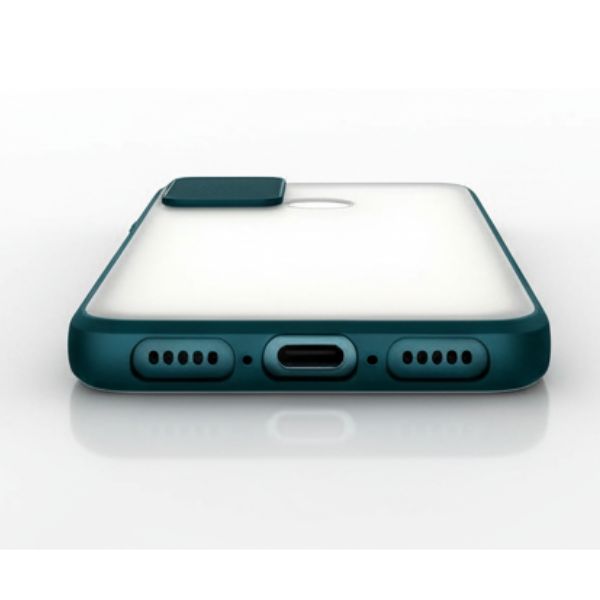 Premium Transparent Matte Back Cover for Samsung M01