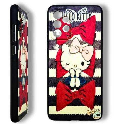 Samsung Galaxy A33 Hello Kitty Printed Back Cover | Cute Designer Soft Case