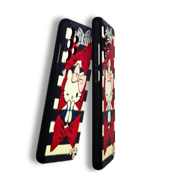 Samsung Galaxy A33 Hello Kitty Printed Back Cover | Cute Designer Soft Case