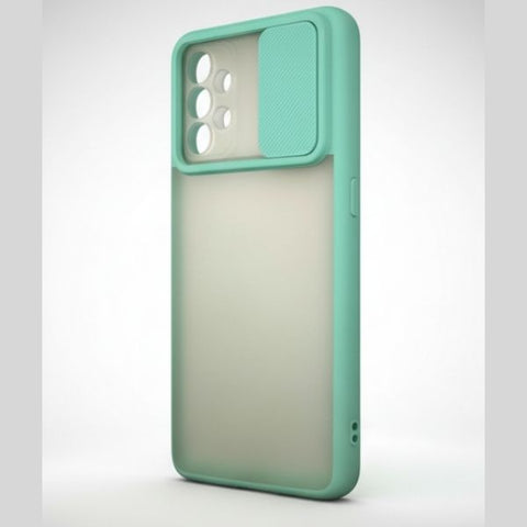 Premium Transparent Matte Back Cover for Samsung A32