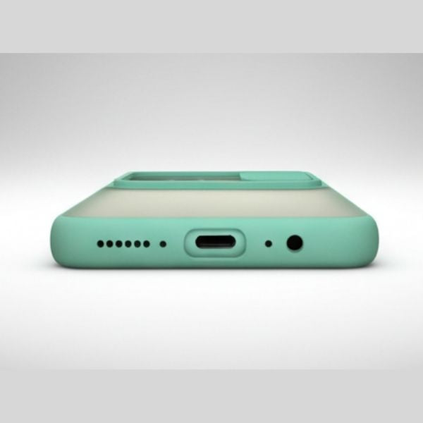 Premium Transparent Matte Back Cover for Samsung A32