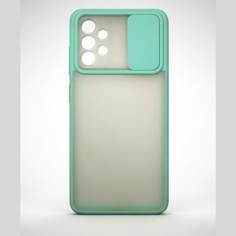 Premium Transparent Matte Back Cover for Samsung A32