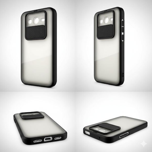 Premium Transparent Matte Back Cover for Samsung J4