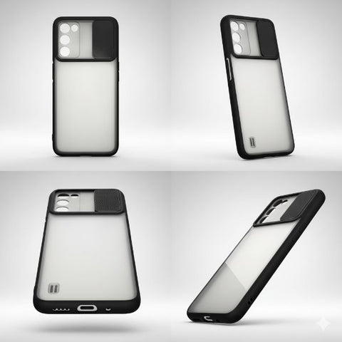 Premium Transparent Matte Back Cover for Samsung S20