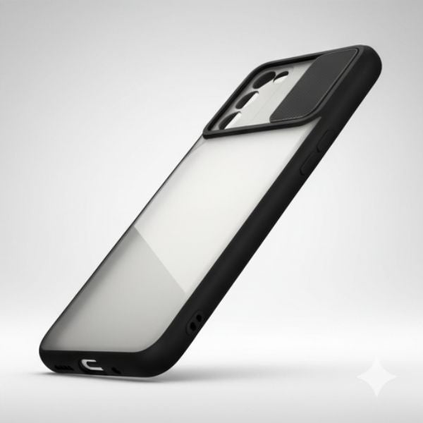 Premium Transparent Matte Back Cover for Samsung S20