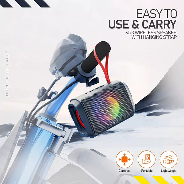 Ubon Maharaja SP-46 Wireless Bluetooth Speaker | Deep Bass, HD Sound