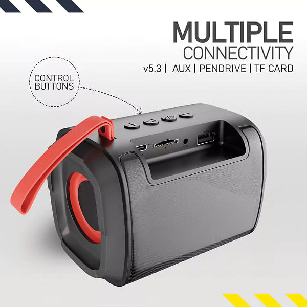 Ubon Maharaja SP-46 Wireless Bluetooth Speaker | Deep Bass, HD Sound