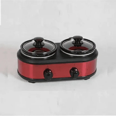 Stainless Steel Slow Cooker Skyline VTL-6060 2 Pot (1.5 Liters)