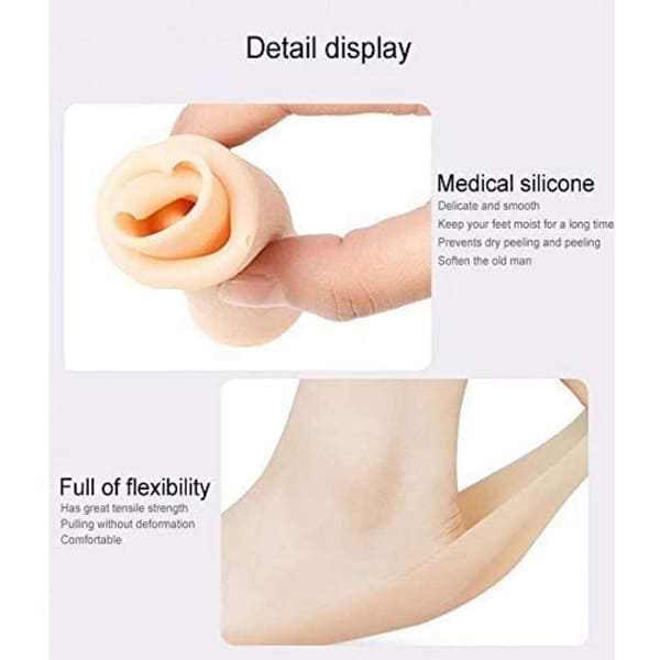 Silicon Foot Protector Moisturizing Socks for Foot Care - My Store