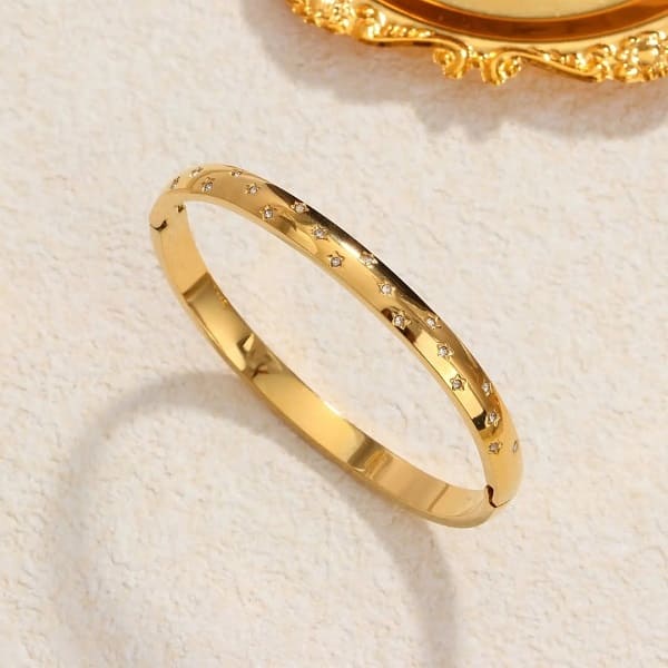 The Golden Star Stackable Kada