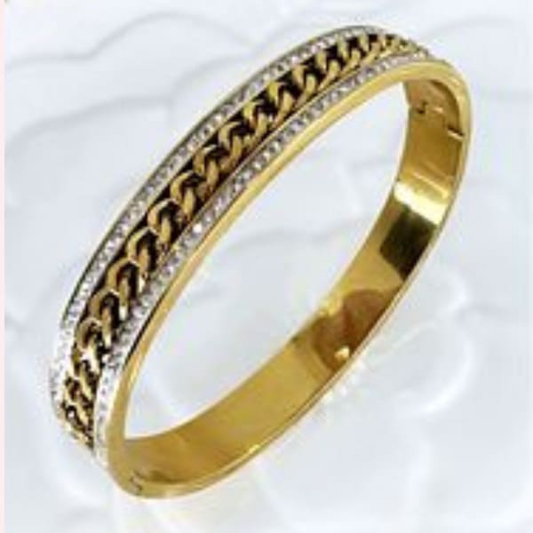 Luxury Stainless Steel Cuff Bracelet For Women