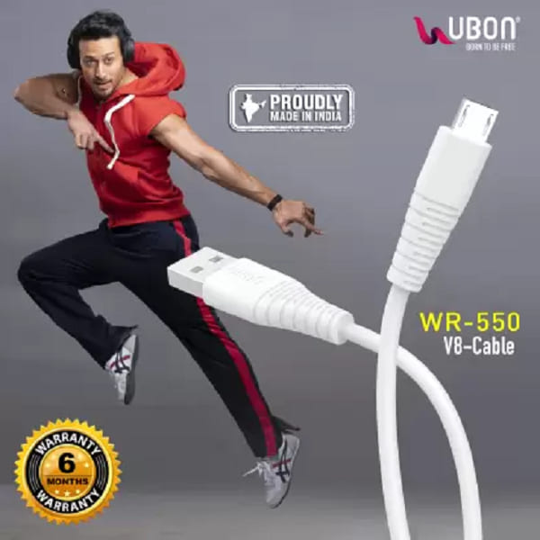 Ubon Micro USB Cable 2 A 1 m WR-550 1 meter cable