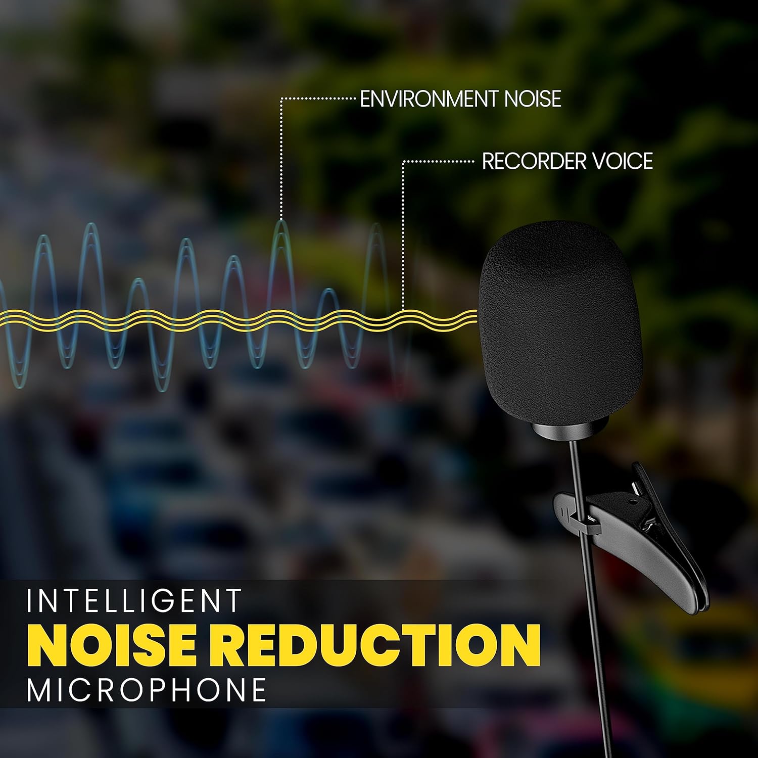 UBON CM-617 Portable Microphone (1.5m Cable) – Perfect for Vlogging