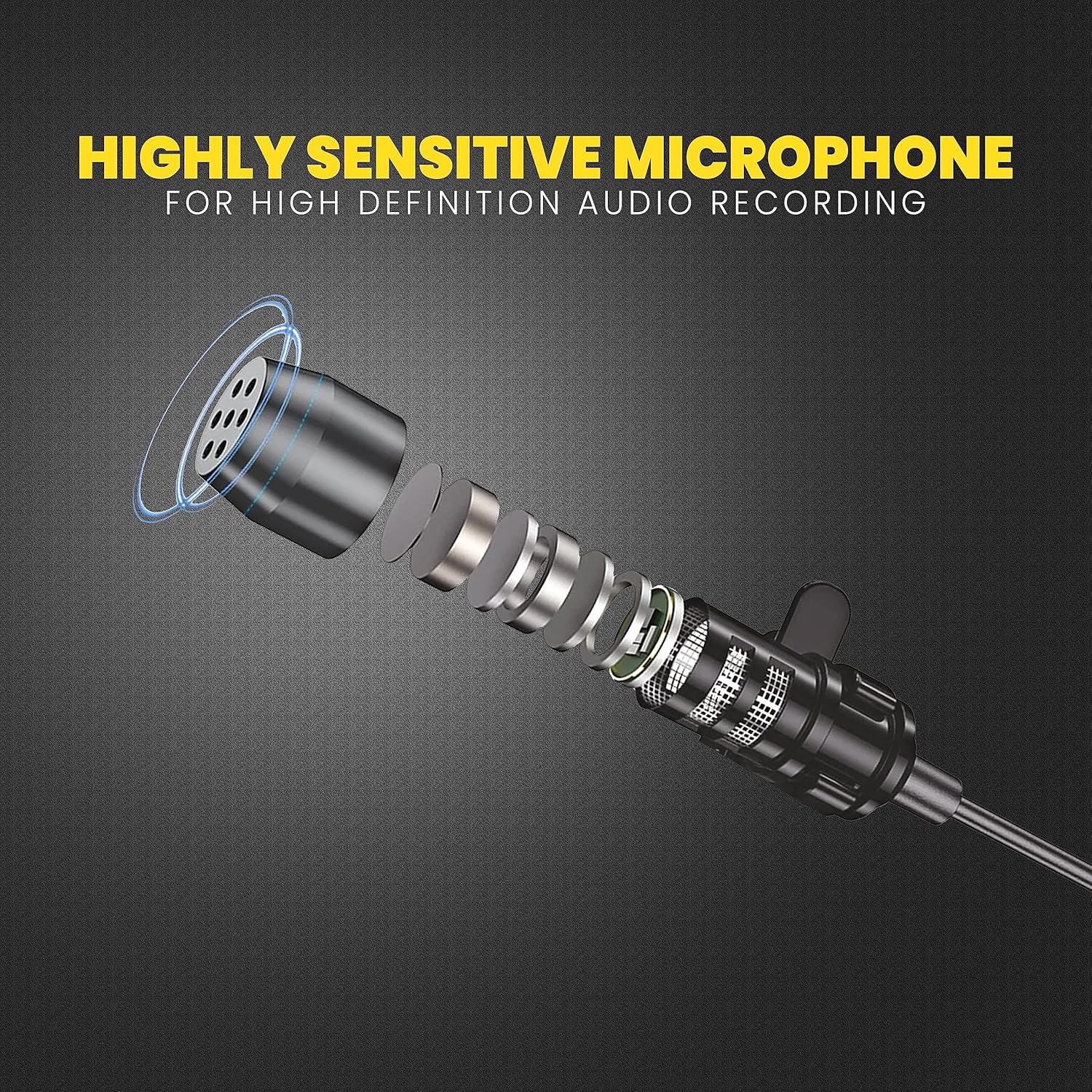 UBON CM-617 Portable Microphone (1.5m Cable) – Perfect for Vlogging