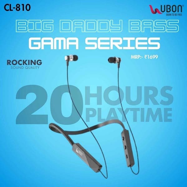 Neckband Earphones Combo Pack Combo :- UBON Gama CL-810