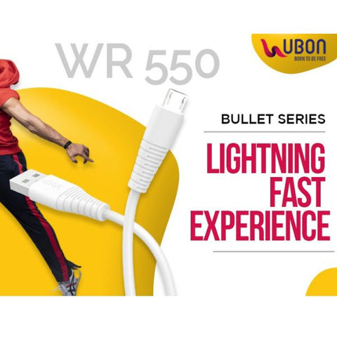 UBON WR-550 Bullet Series Fast Charging Data Cable